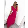 Šaty dlouhé společenské na ramínka dámské (S/M ONE SIZE) ITALSKÁ MÓDA IMPSH223677/DR