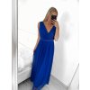 Šaty dlouhé společenské na ramínka dámské (S/M ONE SIZE) ITALSKÁ MÓDA IMPSH223677/DR