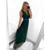 Šaty dlouhé společenské na ramínka dámské (S/M ONE SIZE) ITALSKÁ MÓDA IMPSH223677/DR