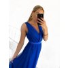 Šaty dlouhé společenské na ramínka dámské (S/M ONE SIZE) ITALSKÁ MÓDA IMPSH223677/DR