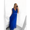 Šaty dlouhé společenské na ramínka dámské (S/M ONE SIZE) ITALSKÁ MÓDA IMPSH223677/DR