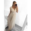 Šaty dlouhé společenské na ramínka dámské (S/M ONE SIZE) ITALSKÁ MÓDA IMPSH223677/DR