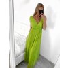Šaty dlouhé společenské na ramínka dámské (S/M ONE SIZE) ITALSKÁ MÓDA IMPSH223677/DR