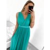 Šaty dlouhé společenské na ramínka dámské (S/M ONE SIZE) ITALSKÁ MÓDA IMPSH223677/DR
