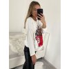 Tunika Vánoční sametová teplá dlouhý rukáv dámská nadrozměr (XL/2XL ONE SIZE) ITALSKá MóDA IM4221384/DR