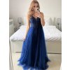 Šaty dlouhé společenské elegantní letní na ramínka dámské (M/L, L/XL) ITALSKÁ MÓDA IMPSH22260019/DU (Velikost M/L, Barva červená)
