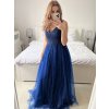 Šaty dlouhé společenské elegantní letní na ramínka dámské (M/L, L/XL) ITALSKÁ MÓDA IMPSH22260019/DU (Velikost M/L, Barva červená)