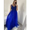 Šaty dlouhé společenské elegantní letní na ramínka dámské (M/L, L/XL) ITALSKÁ MÓDA IMPSH22260019/DU (Velikost M/L, Barva červená)