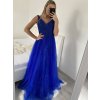 Šaty dlouhé společenské elegantní letní na ramínka dámské (M/L, L/XL) ITALSKÁ MÓDA IMPSH22260019/DU (Velikost M/L, Barva červená)