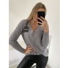 Svetr úpletový na knoflíčky dlouhý rukáv dámský nadrozměr (L/XL/2XL ONE SIZE) ITALSKá MóDA IMM226715L/DU
