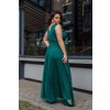 Šaty dlouhé elegantní společenské bez rukávu dámské nadrozměr (42-48) POLSKÁ MÓDA PMLBC23248-13/DU