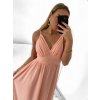 Šaty společenské dlouhé elegantní dámské (S/M ONE SIZE) ITALSKÁ MÓDA IM923SILVIA/DU (Velikost S/M/L, Barva Černá)