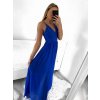 Šaty společenské dlouhé elegantní dámské (S/M ONE SIZE) ITALSKÁ MÓDA IM923SILVIA/DU (Velikost S/M/L, Barva Černá)