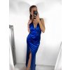 Šaty dlouhé elegantní na ramínka dámské (S/M ONE SIZE) ITALSKÁ MÓDA IMPBB23A10953/DU