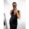 Šaty dlouhé elegantní na ramínka dámské (S/M ONE SIZE) ITALSKÁ MÓDA IMPBB23A10953/DU