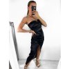 Šaty dlouhé elegantní carmen dámské (S/M ONE SIZE) ITALSKÁ MÓDA IMPBB23A3826/DU