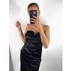 Šaty dlouhé elegantní carmen dámské (S/M ONE SIZE) ITALSKÁ MÓDA IMPBB23A3826/DU