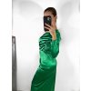 Šaty dlouhý rukáv dámské (S/M ONE SIZE) ITALSKÁ MÓDA IMPBB23A116211/DU