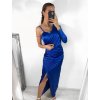 Šaty dlouhý rukáv dámské (S/M ONE SIZE) ITALSKÁ MÓDA IMPBB23A116211/DU (Velikost S/M/L, Barva Černá)