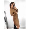 Šaty skládané s páskem dlouhý rukáv dámské (S/M ONE SIZE) ITALSKÁ MÓDA IMWGZ23105/DU (Velikost S/M/L, Barva bílá)