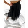 Sukně dlouhá tilová dámská (S/M ONE SIZE) ITALSKÁ MÓDA IMWA23096/DU (Velikost S/M/L, Barva béžová)