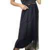 Sukně dlouhá tilová dámská (S/M ONE SIZE) ITALSKÁ MÓDA IMWA23096/DU (Velikost S/M/L, Barva béžová)