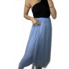 Sukně dlouhá tilová dámská (S/M ONE SIZE) ITALSKÁ MÓDA IMWA23096/DU (Velikost S/M/L, Barva béžová)