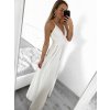 Overal/ šaty společenský na ramínka dámské (S/M ONE SIZE) ITALSKÁ MÓDA IMPSH232304/DU (Velikost S/M/L, Barva růžová)