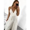 Overal/ šaty společenský na ramínka dámské (S/M ONE SIZE) ITALSKÁ MÓDA IMPSH232304/DU (Velikost S/M/L, Barva růžová)
