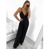 Overal/ šaty společenský na ramínka dámské (S/M ONE SIZE) ITALSKÁ MÓDA IMPSH232304/DU (Velikost S/M/L, Barva růžová)