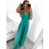 Overal/ šaty společenský na ramínka dámské (S/M ONE SIZE) ITALSKÁ MÓDA IMPSH232304/DU (Velikost S/M/L, Barva růžová)