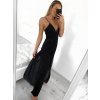 Overal/ šaty společenský na ramínka dámské (S/M ONE SIZE) ITALSKÁ MÓDA IMPSH232304/DU (Velikost S/M/L, Barva růžová)