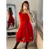 Šaty elegantní letní bez rukávu dámské (S/M/L ONE SIZE) ITALSKÁ MÓDA IM923NELA/DU (Velikost S/M/L, Barva bílá)