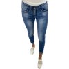 Rifle jeans baggy dlouhé dámské (XS-XL) JEWELLY JEW23JW6401/DU