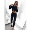 Souprava legíny dlouhé a top dlouhý rukáv dámská (S/M ONE SIZE) ITALSKÁ MÓDA IMPGM233338/DU