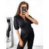 Top s krajkou krátký rukáv dámský (S/M ONE SIZE) ITALSKÁ MÓDA IMM2327419/DU