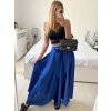 Sukně dlouhá dámská (S/M ONE SIZE) ITALSKá MODA IM323026/DU (Velikost S/M/L, Barva béžová)