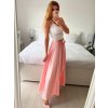 Sukně dlouhá dámská (S/M ONE SIZE) ITALSKá MODA IM323026/DU (Velikost S/M/L, Barva béžová)