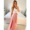 Sukně dlouhá dámská (S/M ONE SIZE) ITALSKá MODA IM323026/DU (Velikost S/M/L, Barva béžová)