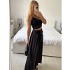 Sukně dlouhá dámská (S/M ONE SIZE) ITALSKá MODA IM323026/DU (Velikost S/M/L, Barva béžová)
