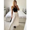 Sukně dlouhá dámská (S/M ONE SIZE) ITALSKá MODA IM323026/DU (Velikost S/M/L, Barva béžová)