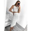 Souprava sukně a top bez rukávu dámský (S/M ONE SIZE) ITALSKÁ MÓDA IMPGM237222/DU