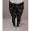 Legíny dlouhé dámské (M-2XL) SAL SMILING SAL22X-33 (Velikost M/L, Barva maskáčová)