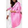 Cardigan pletený tenký dlouhý rukáv dámský (S/M/L ONE SIZE) ITALSKÁ MÓDA IMWL21118/DU (Velikost S/M/L, Barva modrá)