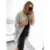 Cardigan pletený tenký dlouhý rukáv dámský (S/M/L ONE SIZE) ITALSKÁ MÓDA IMWL21118/DU (Velikost S/M/L, Barva modrá)
