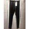 Legíny koženkové zateplené dlouhé dámské  (s-xl)  hello missM180 (Velikost L, Barva Černá)