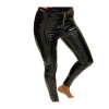 Legíny lesklé latex zateplené dámské (S/M, M/L, L/XL) TURECKÁ MÓDA TM920ENLEG-8428 (Velikost S/M/L, Barva hnědá)