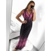 Šaty dlouhé letní icecool bez rukávu dámské (M/L, XL/XXL) AINUOSI  ITALSKÁ MODA IMB239962/DU (Velikost M/L, Barva červená)