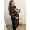 Bunda šusťáková s kapucí dámská nadrozměr (2XL/3XL ONE SIZE) ITALSKá MóDA IM423049A/DUR