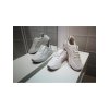 Botasky tenisky dámské (36-41) WSHOES OBUV OB219227 (Velikost 36, Barva bílá)